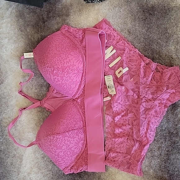 PINK Victoria secret 💗 size large 8 pieces - Picture 5 of 6